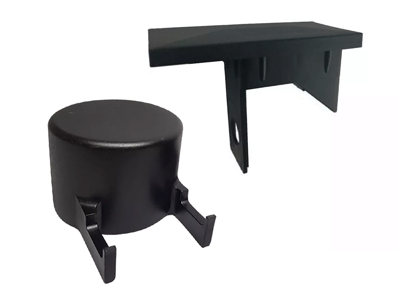 Post caps for security mesh fencing